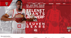 Desktop Screenshot of antwerpgiants.be